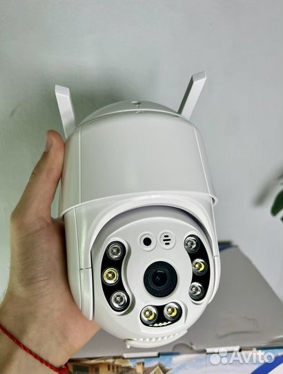 Камера видеонаблюдения wifi уличная k06 и k04