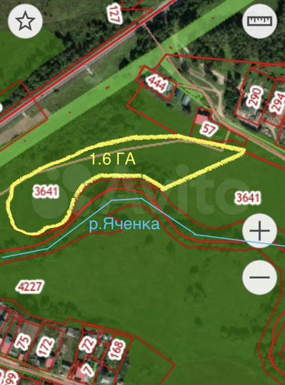 Участок 1,6 га (ИЖС)