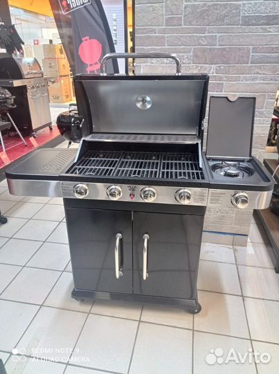 Газовый гриль Bellagio Villa 400 Black 4+1 горелки