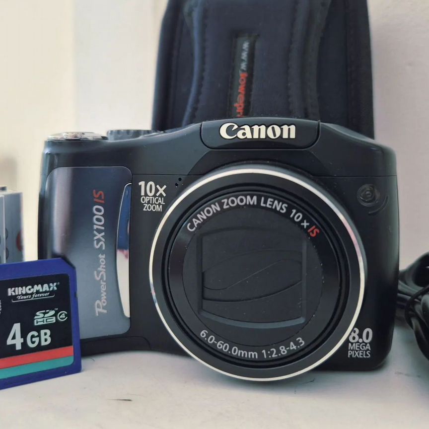 canon powershot sx100 is - Купить компактный фотоаппарат 📷 во