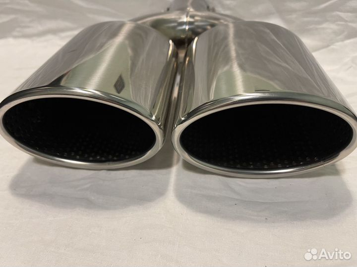 Насадка на глушитель (нержавейка) со скосом