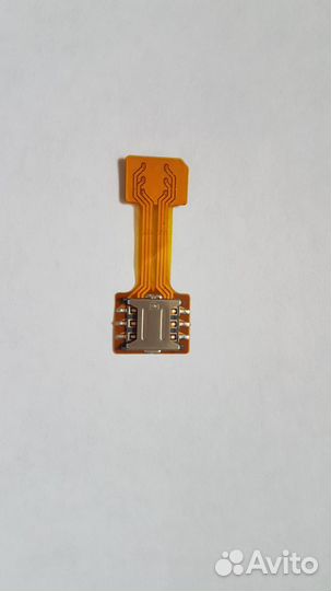 Адаптер 2 Nano SIM-карты + Micro SD Гибридный слот