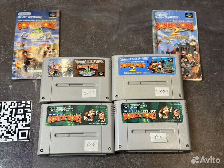 Картриджи для Super Famicom оригинальные