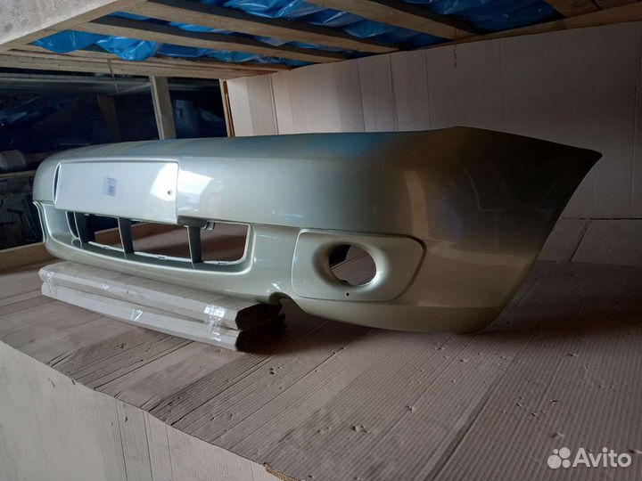 Бампер передний LADA Kalina.Цвет Дыня.Новый