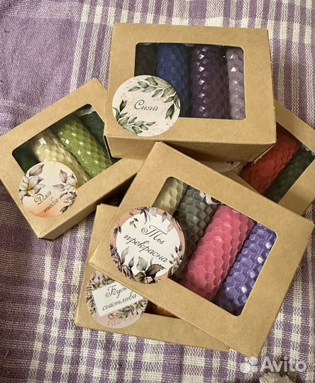 Свечи из вощины