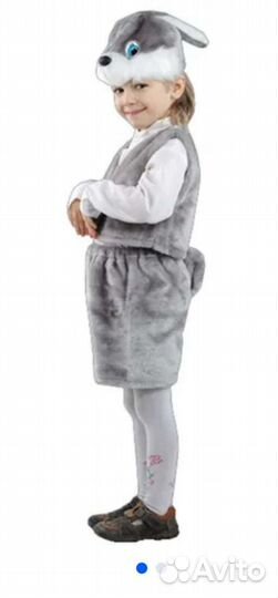 Костюм новогодний/карнавальный зайчик