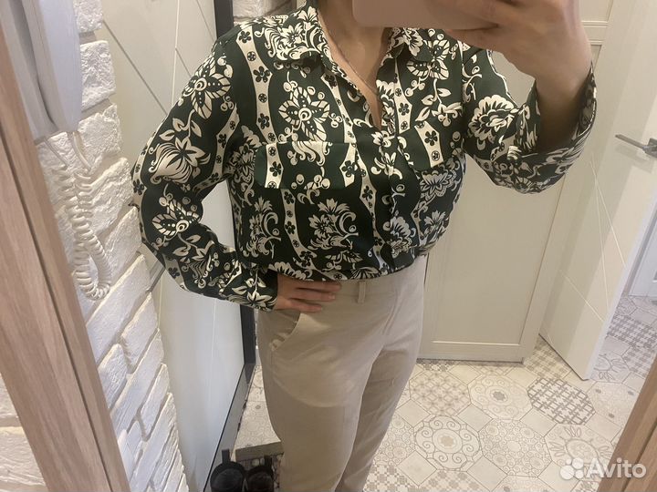 Блузка женская zara размер L 48-50