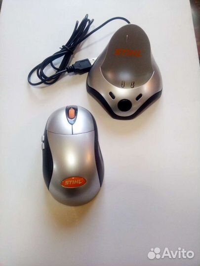 Оптическая, аккумуляторная мышь stihl