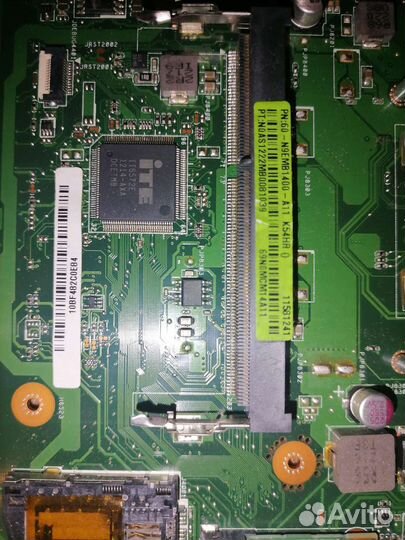 Ноутбук Asus в разборе