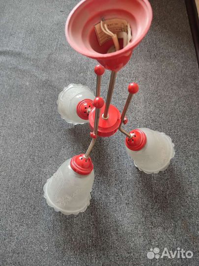 Люстра потолочная подвесная бу