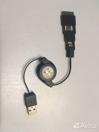 Универсальный раздвижной кабель для смартфонов