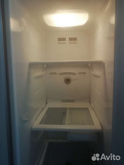 Холодильник side by side samsung серый