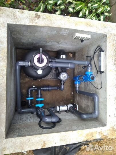 Пластиковый бассейн