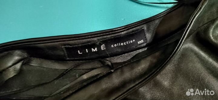 Экокожа юбка