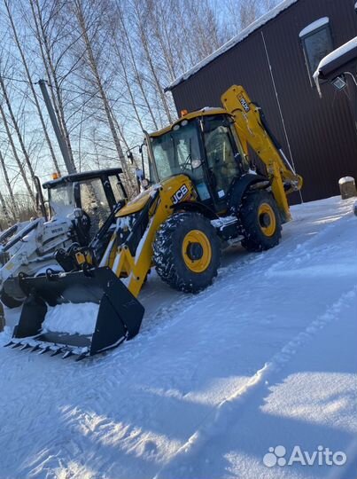 Аренда, услуги экскаватора погрузчика jcb3cx