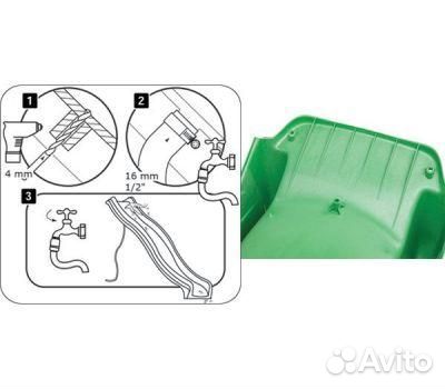 Горка детская - скат Yulvo (Юлво) 2,2 метра