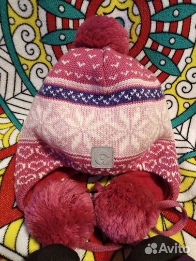 Комплекты шапки с крагами Размеры 50, 52, 54-56