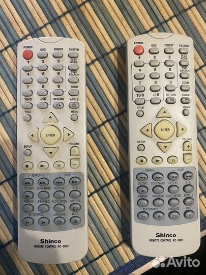 Пульт ду Shinco RC-382H