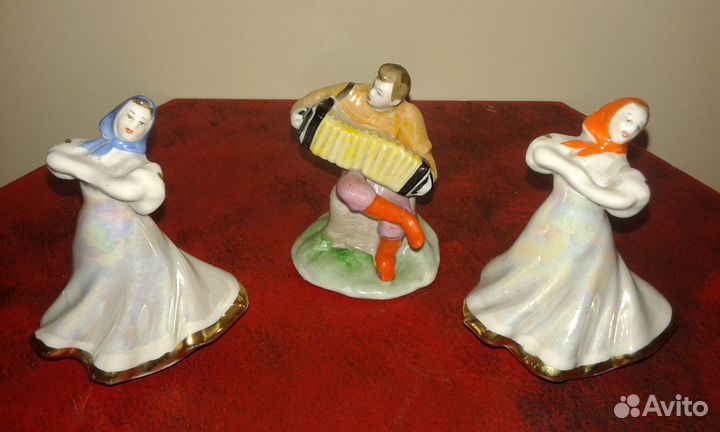 Фарфоровые статуэтки. СССР