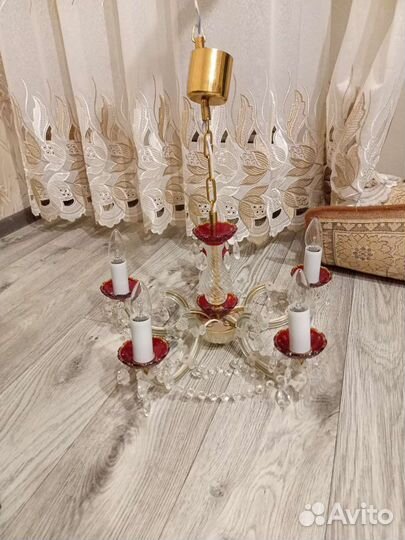 Люстра хрустальная