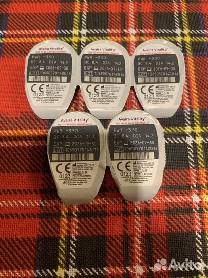 Контактные линзы Avaira Vitality