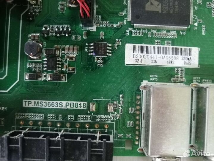 TP. MS3663S. PB818 Витязь 32LH0202