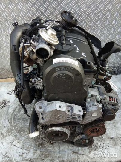 Двигатель ATD Skoda Octavia 1.9 diesel