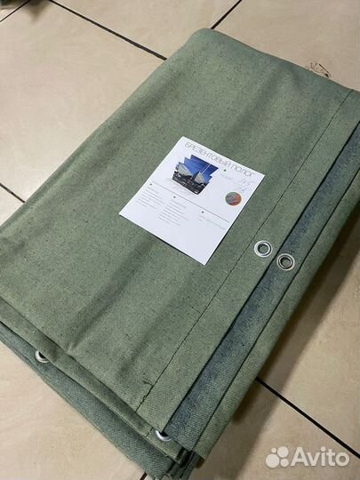 Полог брезентовый водоупорный 3х5 400 гр/м2
