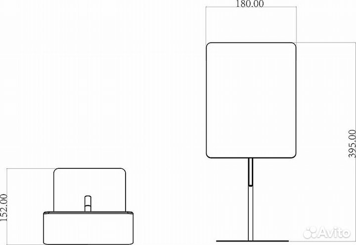 Косметическое зеркало Boheme Modern 507-CR Хром