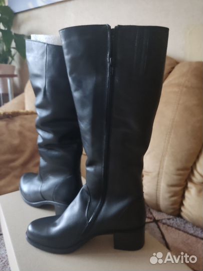Сапоги женские зимние натуральная кожа