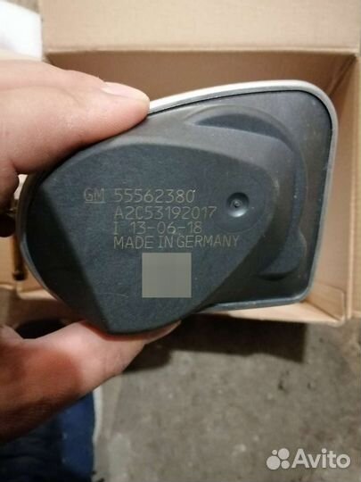 Заслонка дроссельная электрическая Opel