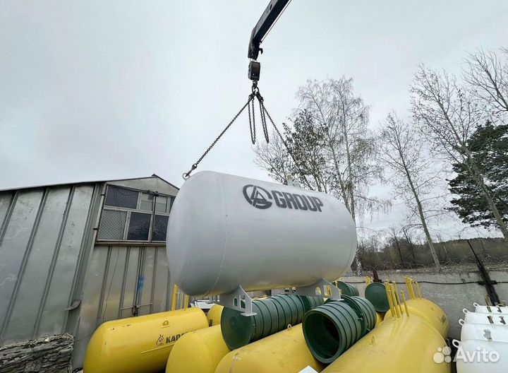 Газгольдер, доставка, монтаж