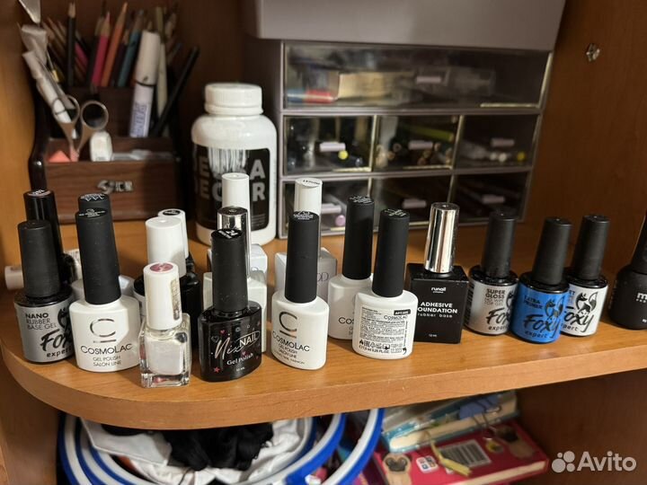 Гель лаки бу