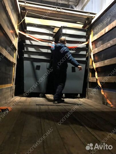 Бак мусорный 8м3, 1.1м3, 0.75 м3 J10880