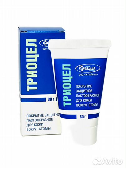 Триоцел Паста герметик для защиты кожи 30 г