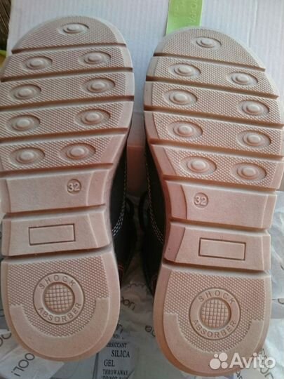 Новые с биркой ботинки р.32(20 см) Playtoday