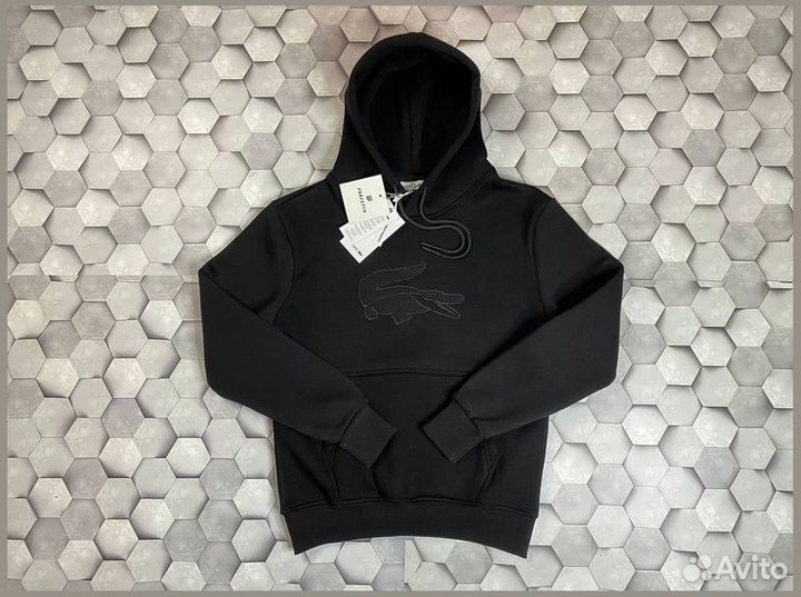 Худи Lacoste на флисе Турция