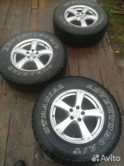 Колеса в сборе A/T 265/70 R17