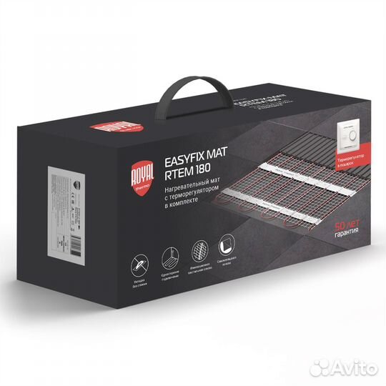 Мат нагревательный Royal Thermo EasyFix Mat rtem 2