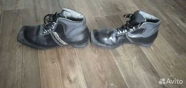 Лыжные ботинки norgik 34размер