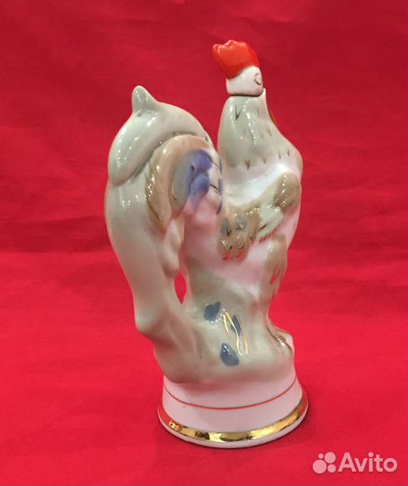 Статуэтка фарфоровая. Петух. СССР