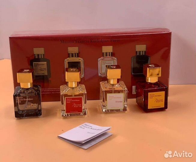 Парфюмерный набор Baccarat Rouge