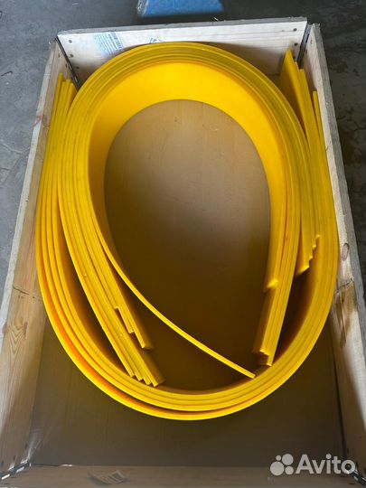 Скребки на дорожные катки 1300*150*10