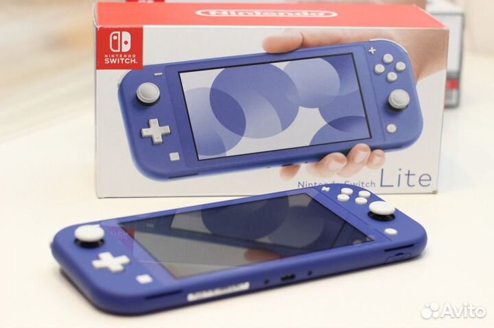 Nintendo Switch Lite новая прошитая с играми