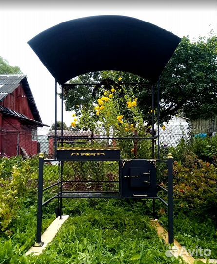 Мангал со столиком