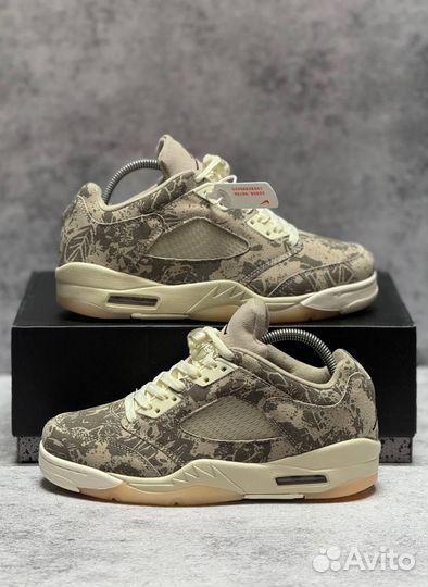 Кроссовки Nike PSG x Air Jordan 5 Low (Арт.94993)