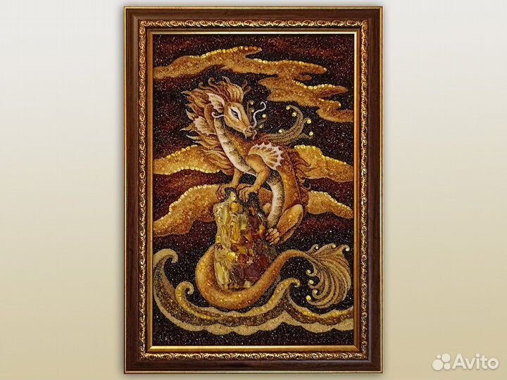 Янтарная картина 