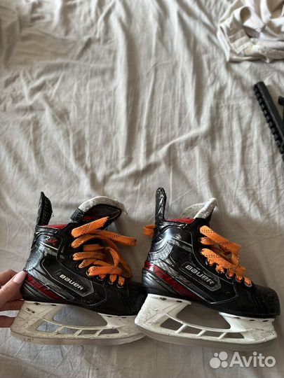 Коньки хоккейные детские bauer vapor 2x 11,5 ee