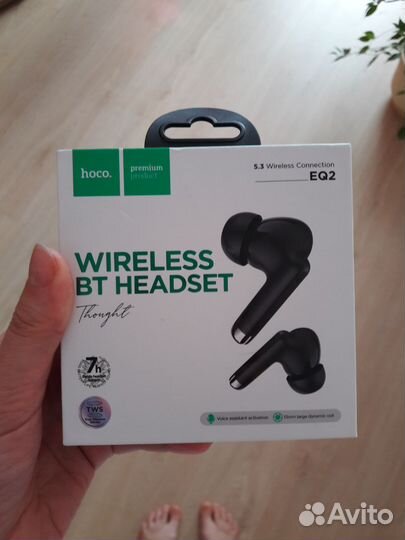 Беспроводные наушники hoco eq2