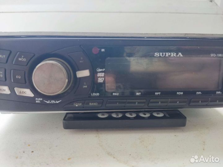 Авто магнитола supra